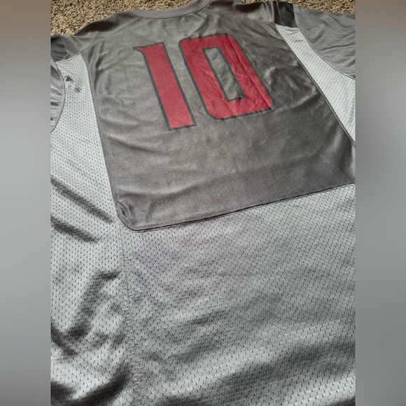 Washington State Cougars Nike Team Football Jersey XXL Y2K Silver Gray #10 - Picture 4 of 13